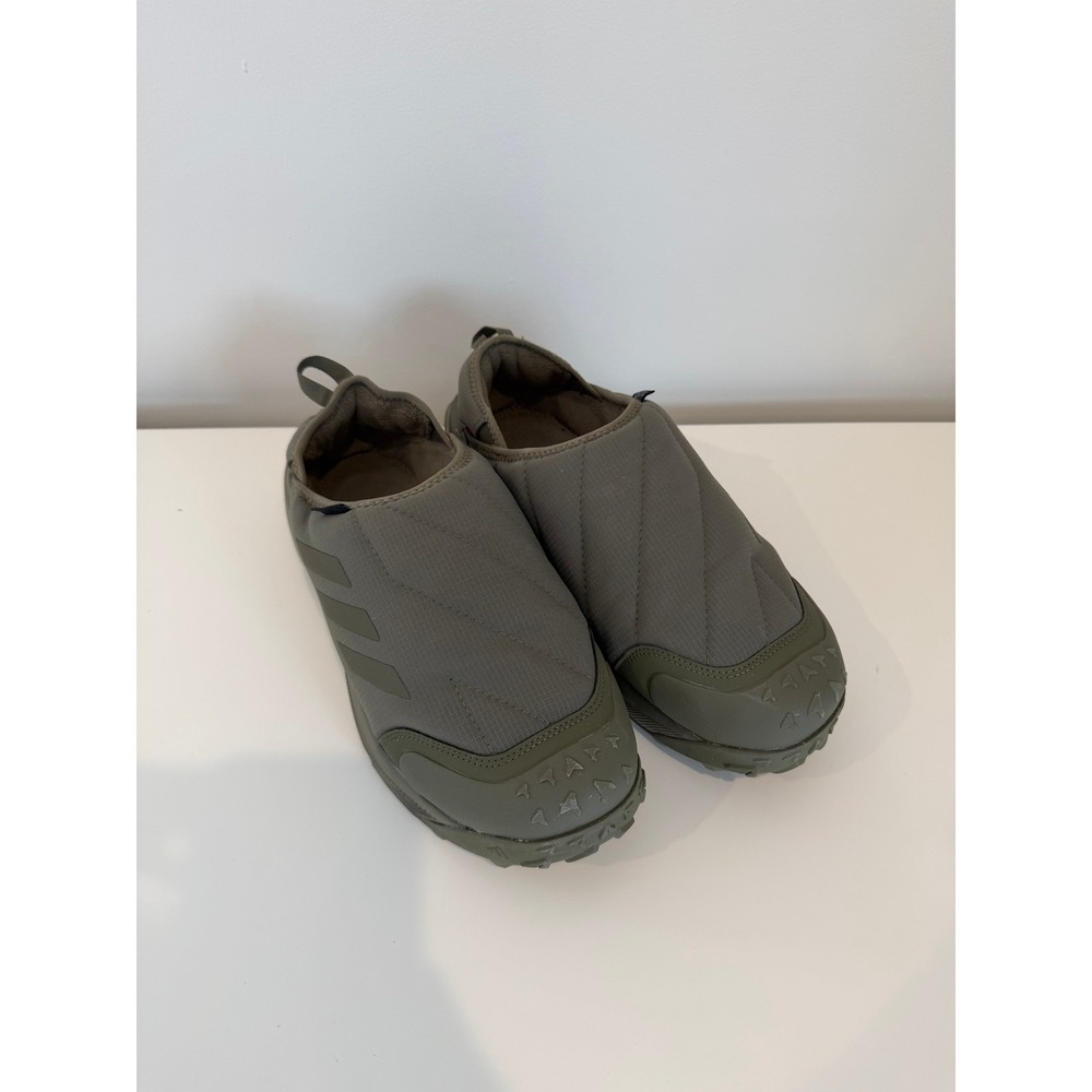 Mens Adidas Terrex Winter Slip-On Cold.RDY Shoes, Olive Strata/Orbit Green, 11 - Picture 5 of 8